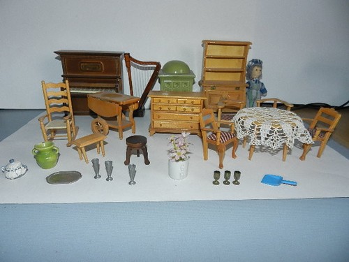 Puppenstuben zubehör holz - ,