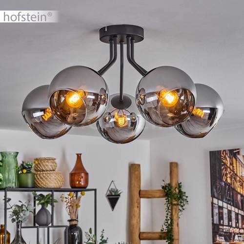 Glas chrom flur leuchte decken - chrom,