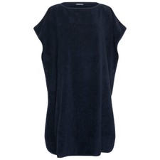 Chiemsee 16618 Surf Cape (dunkelblau, 85x206cm) Strandtuch Poncho Umkleidekabine