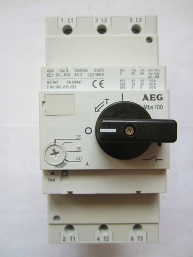 Leitungsschalter 40a aeg - 25-40a,