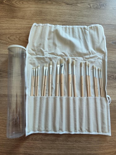 Rollmäppchen pinsel set - pinsel-set, im