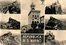 San Marino Repubblica Torri Monte Titano