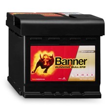 Banner Running Bull
