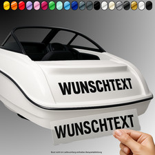 Wunschtext aufkleber 40cm - aufkleber,