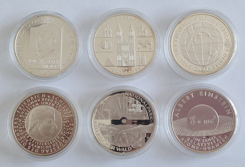 Euro gedenkmünzen - x, 10