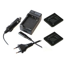 2x Akku und Ladegerät für