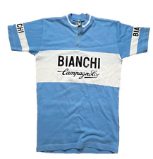 Original altes BIANCHI CAMPAGNOLO Vintage Rad Trikot, Tour de France, ungetragen