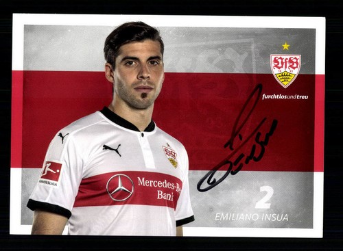 Emiliano insua autogrammkarte - insua,