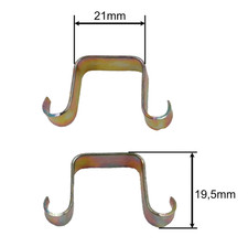 2x Kupplungsfeder für Dolmar