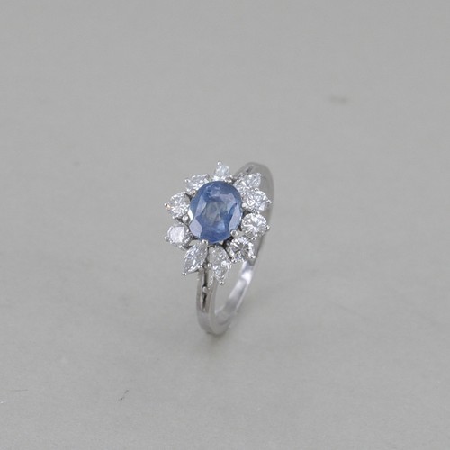 Ring 950er platin mit - 950er,