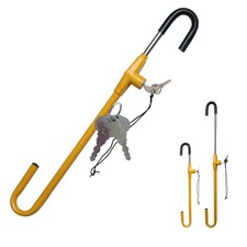 Lenkradkralle Pedalschloss Wegfahrsperre Diebstahlsicherung 56,5 – 75,5 cm Auto