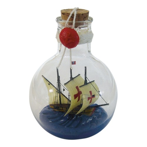 Flaschenschiff santa maria - flaschenschiff,