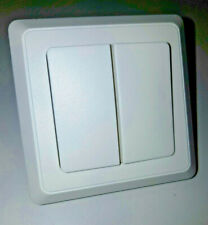 Serienschalter inkl. Rahmen Prima Luxe weiss REV DÜWI