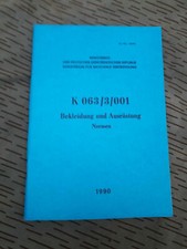 NVA VORSCHRIFT A 063/3/001