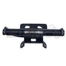 Aufbockstrebe Schwarz mit LED Brems-/Rücklicht Racing Optik für Simson S50, S51