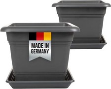 2er Set Pflanzkübel 40x40