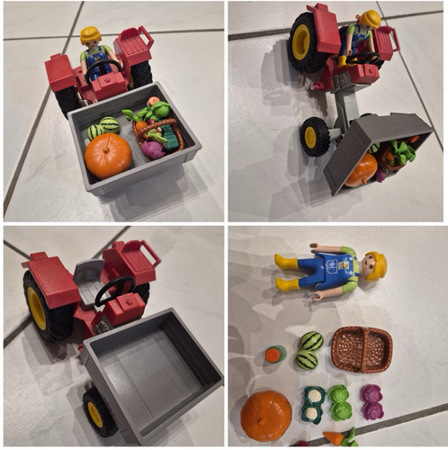 Playmobil traktor mit - traktor,