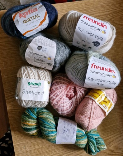 Kleines woll paket - woll-paket, woll-reste