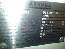 Arburg 270 1996 - arburg,