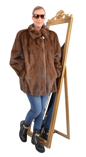 A5907 nerzjacke echt pelz nerz - nerzjacke,