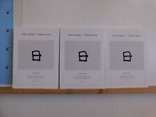 Eduardo Chillida Werksverzeichnis der Druckgraphik Opus P.1 - P.3 1959-1996