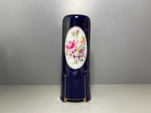 Fraureuth vase kobaltblauer - fraureuth,