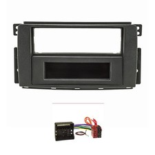 Radioblende Set passend für Smart Fortwo 451 Forfour 454 Quadlock Auto Adapter