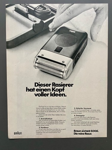 1972 dieser rasierer - rasierer, einen