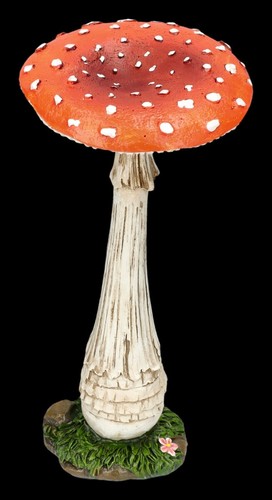 Fliegenpilz figur garten deko - figur,