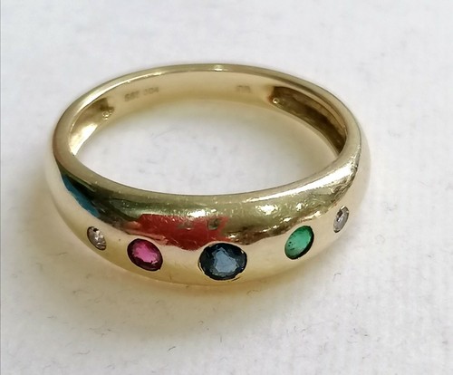 Goldring gelbgold ring 585 14k - ring,