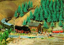 013M-Ansichtskarte H0-Anlage AG 3/44 Erfurt Bf Waldheim DMV Modelleisenbahn DDR