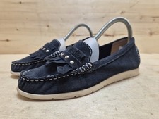 CAPRICE DAMENSCHUHE FREIZEITSCHUHE SLIPPER LOAFER MOKASSIN Gr:37 UK:4 SCHWARZ