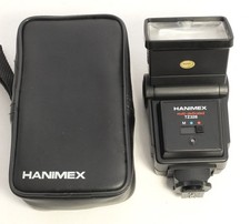 Hanimex TZ 328 Blitzgerät mit Zoom und Tasche