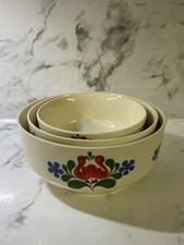DDR Schüssel Set 3tlg Keramik