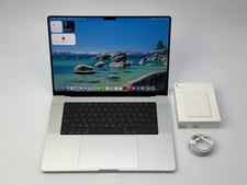 Apple MacBook Pro 16“ M1 MAX 10C CPU 24C GPU 1 TB SSD 64 GB Ram 2021 SILBER