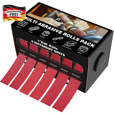 Schleifpapier Set 6 Rollen