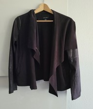 Amisu Jacke XL schwarz Biker