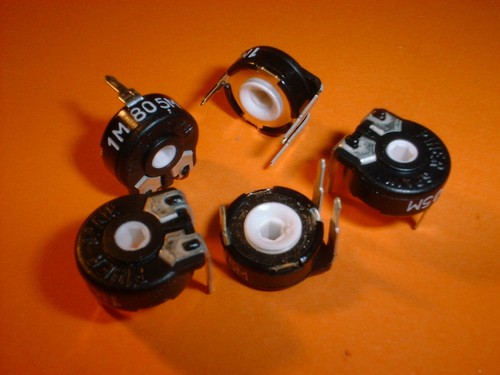 Trimmer mohm liegend - 5x,