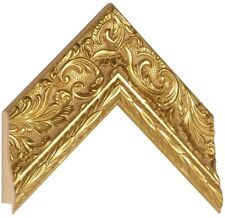 Leerrahmen Bilderrahmen-Holz-Barock-Sondermaße-alle Größen 882 Gold