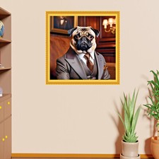 Mops Hund maßgeschneiderter