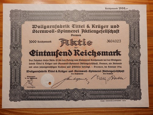 Wollgarnfabrik tittel - d:, &