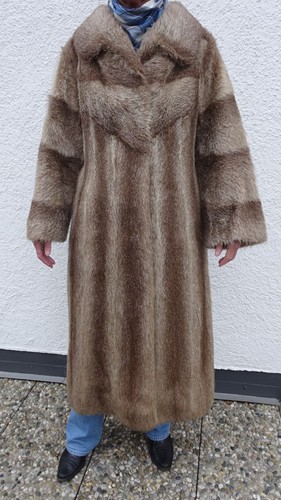 Pelzmantel nutria l - pelzmantel,