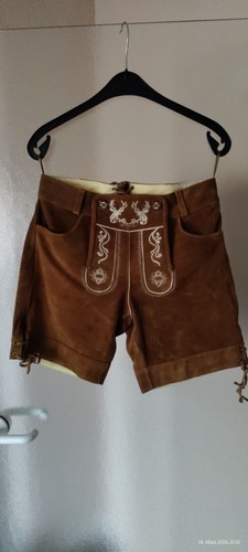 Braune lederhose almbock damen - braune,