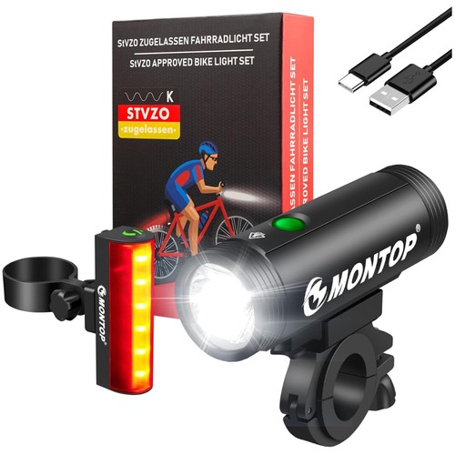 Fahrradlicht set usb led - set,