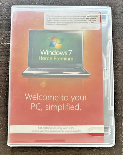 Microsoft windows home - 7,