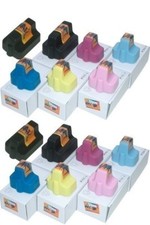 14 XXL Chip Patronen für HP PhotoSmart C8180 D6160 D7145 D7155 D7160 D7180 363