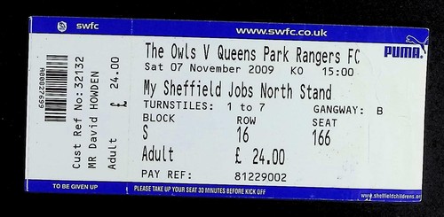 Sheffield wednesday queens - sheffield,