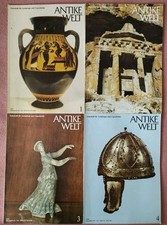 Antike Welt Heft 1-4 / 1974, Philipp von Zabern, 4 Hefte, komplett, Zeitschrift