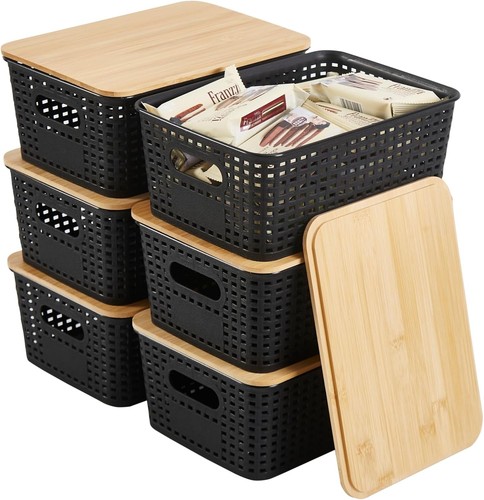 6er set aufbewahrungsbox mit - 6er-set,