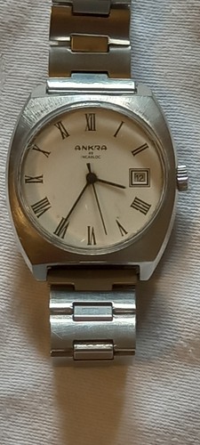 Ankra incabloc armbanduhr 70er - armbanduhr,